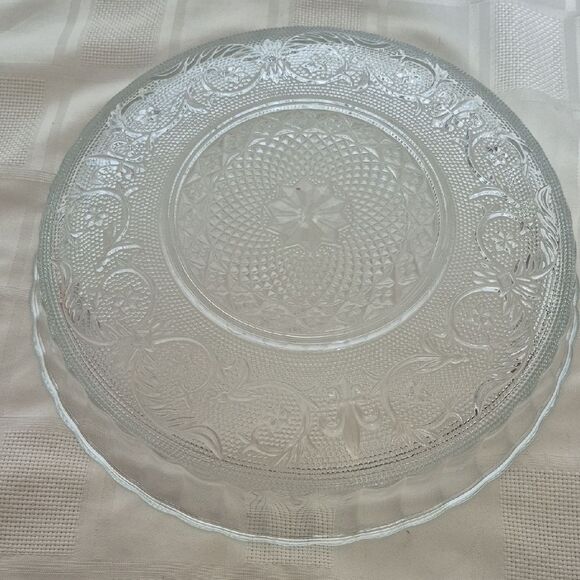 Clear Glass Serving Platter - Picture 10 of 16